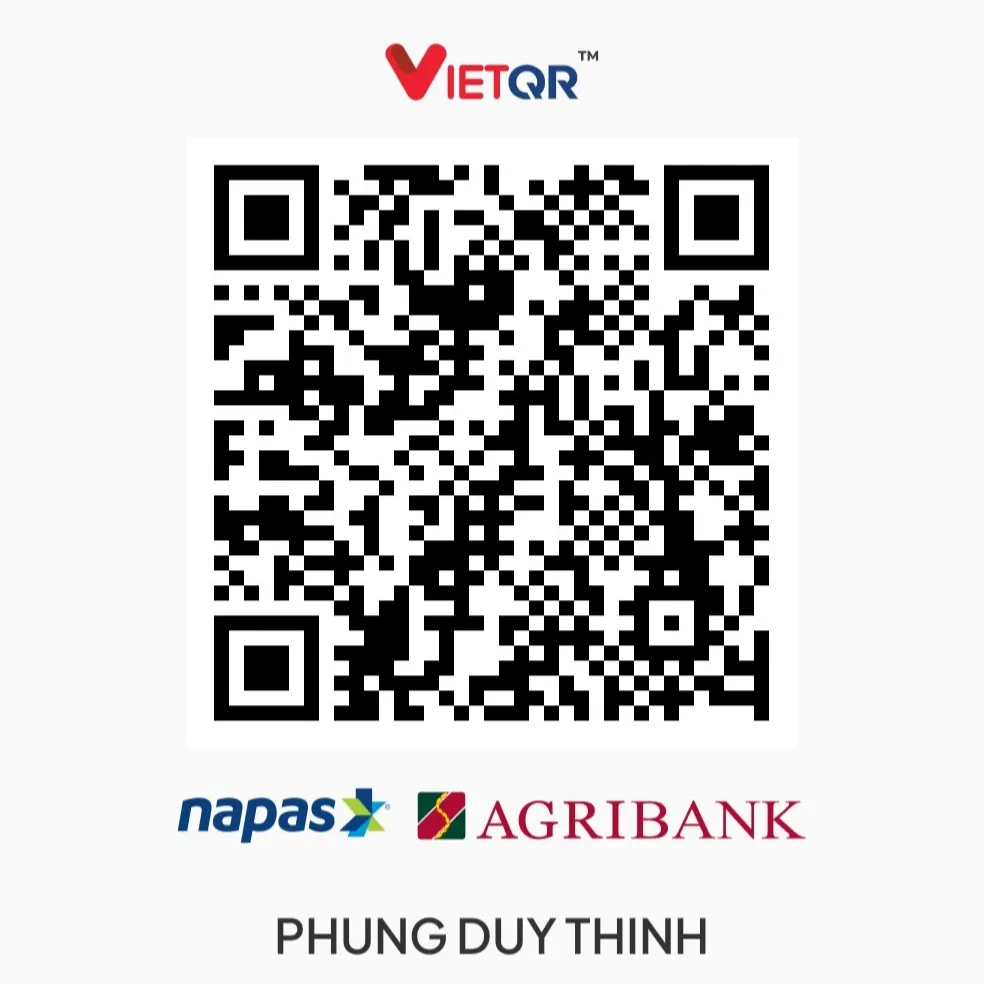 Agribank / Chuyển khoản Quét mã để ủng hộ